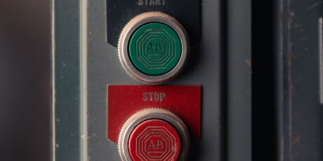 start and stop power switch